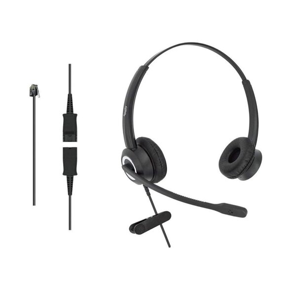 Other - NIB Office Phone Headset HD Voice for Aastra Allworx AltiGen Digium IPitomy